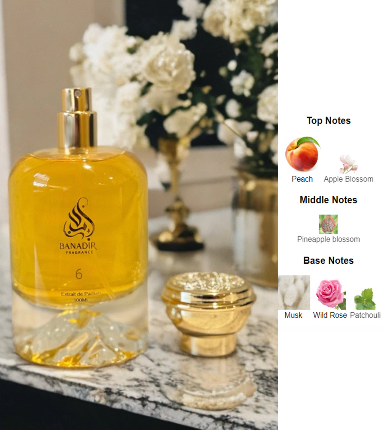 Banadirfragrance 06 Extrait De Parfum 100 Ml NICHE FAMOUS MADAWI