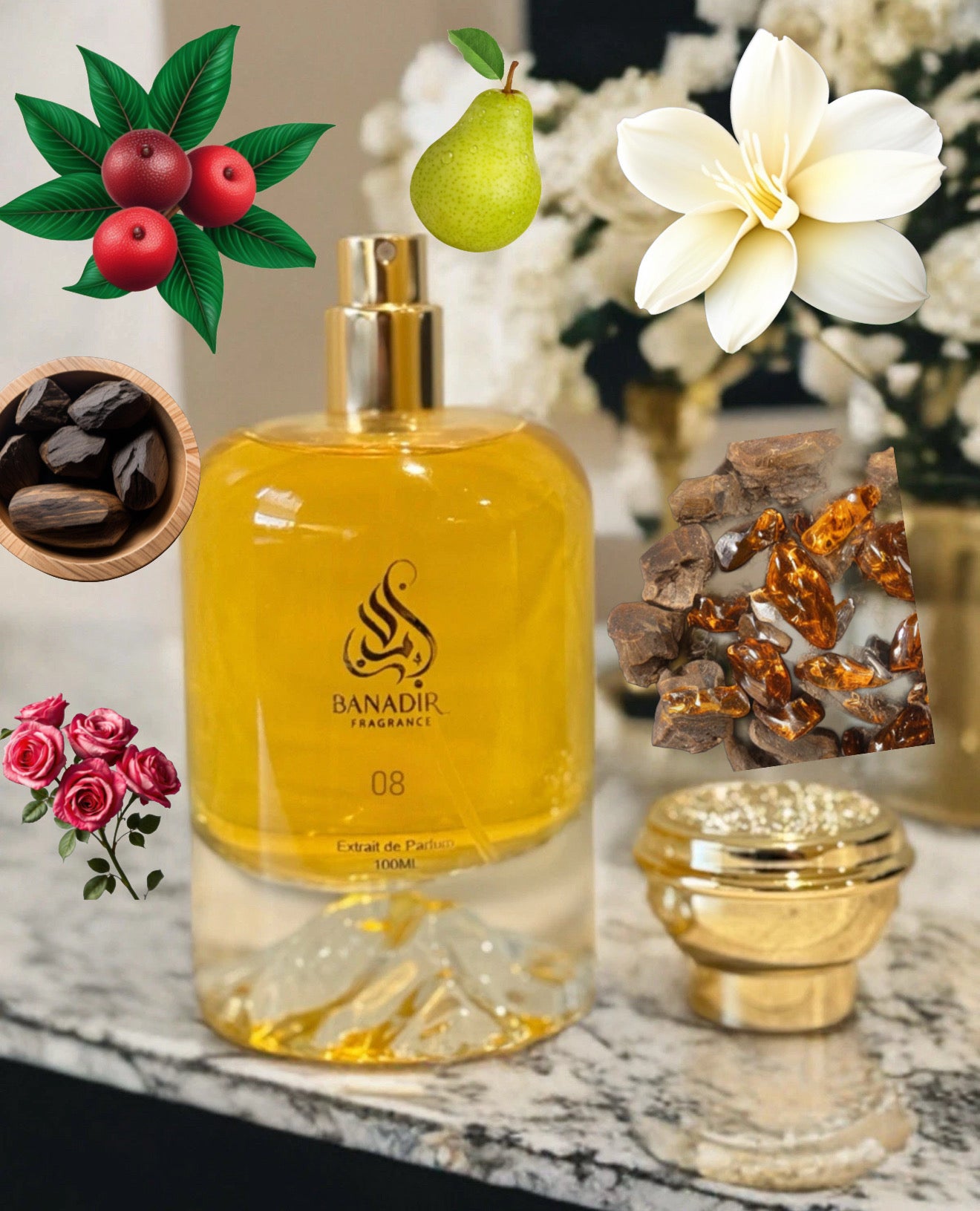 Banadirfragrance 08 Extrait De Parfum 100 Ml NICHE DELINA EXCLUSIF