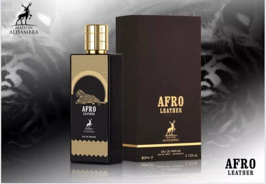 Afro Leather EDP Perfume By Maison Alhambra 80 MLSuper Amazing Rich Niche