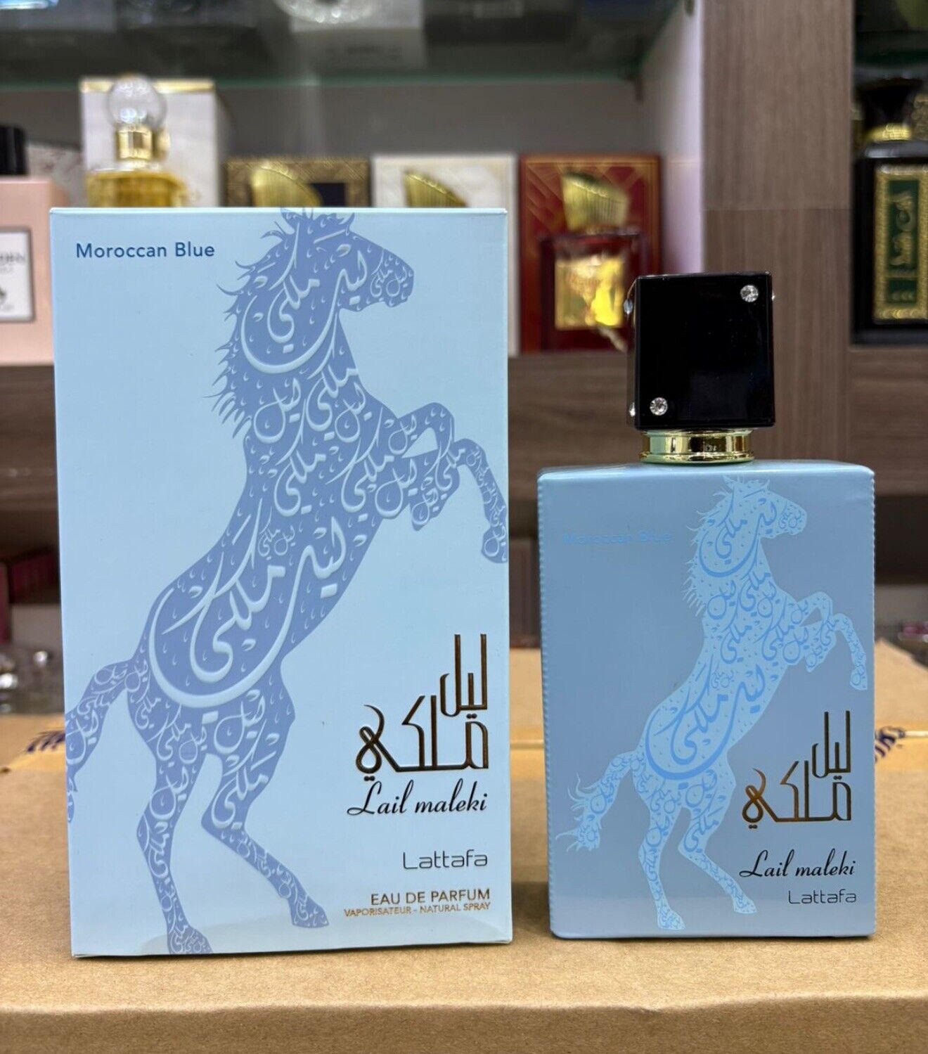 Lail Maleki Moroccan Blue EDP Perfume By Lattafa 100MLHottest Newest Release