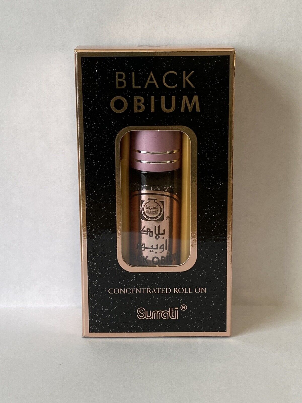 Black Obium Roll On Oil Fragrance 6ml By Surrati