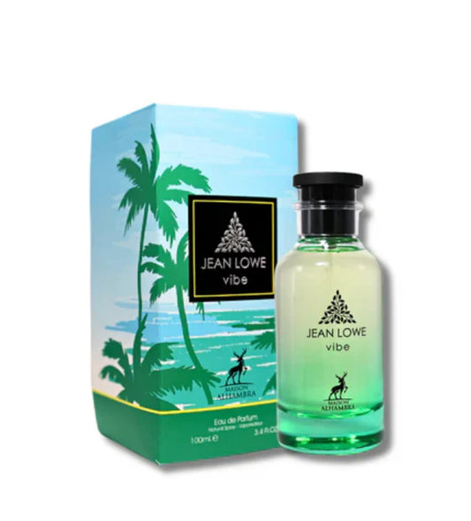 Jean Lowe vibe edp perfume by maison Alhambra 10 ml sample