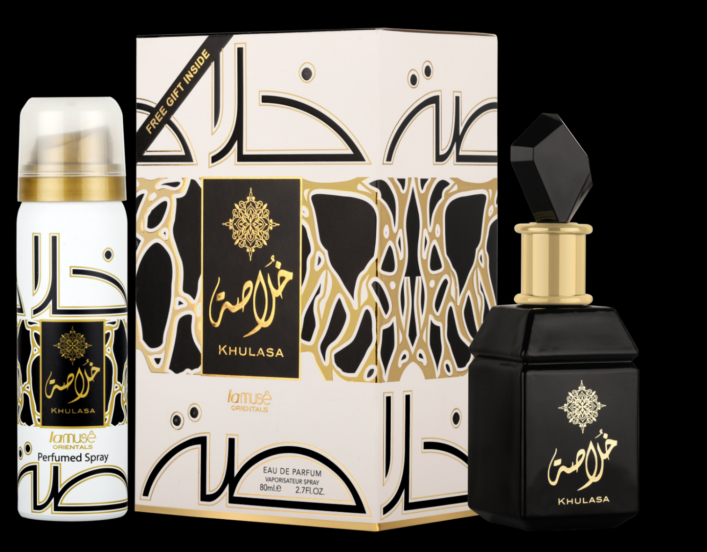 Khulasa by La Muse 80ml Spray with Deo - USA SELLER
