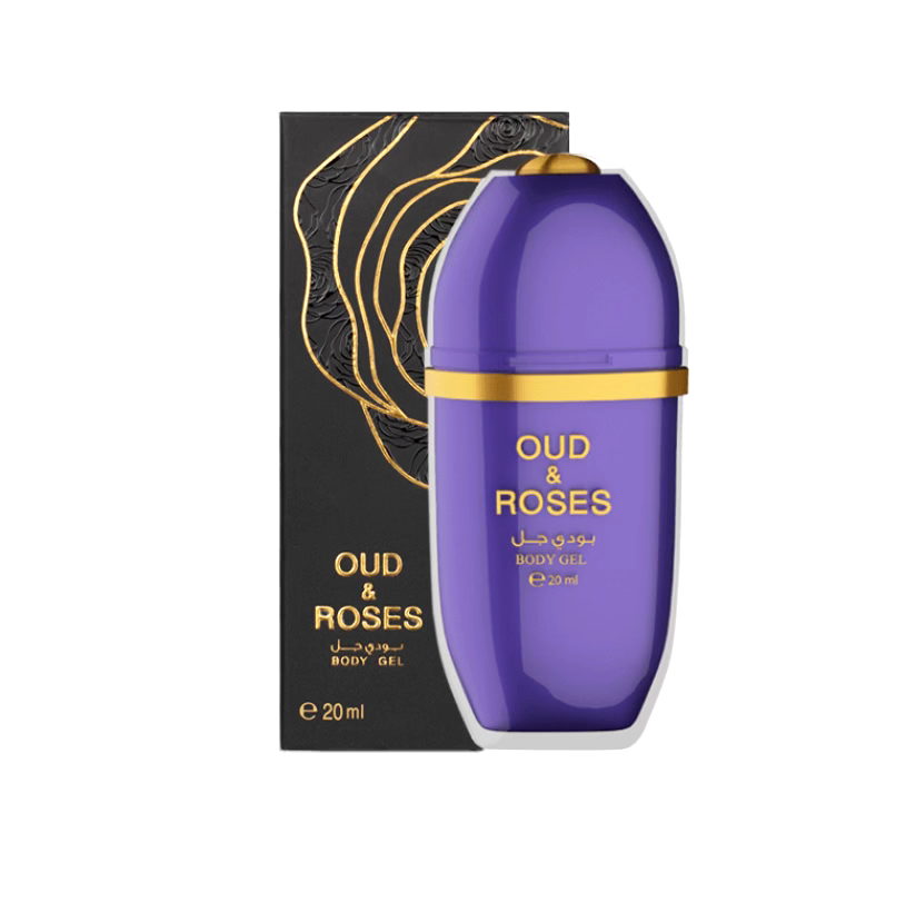 Oud & Roses Body Gel by Ahmed Al Maghribi 20ml Gel - US SELLER