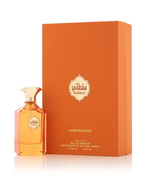 Sultani Amberwood by Arabian Oud 100ml Edp Perfume Spray   Super Rich