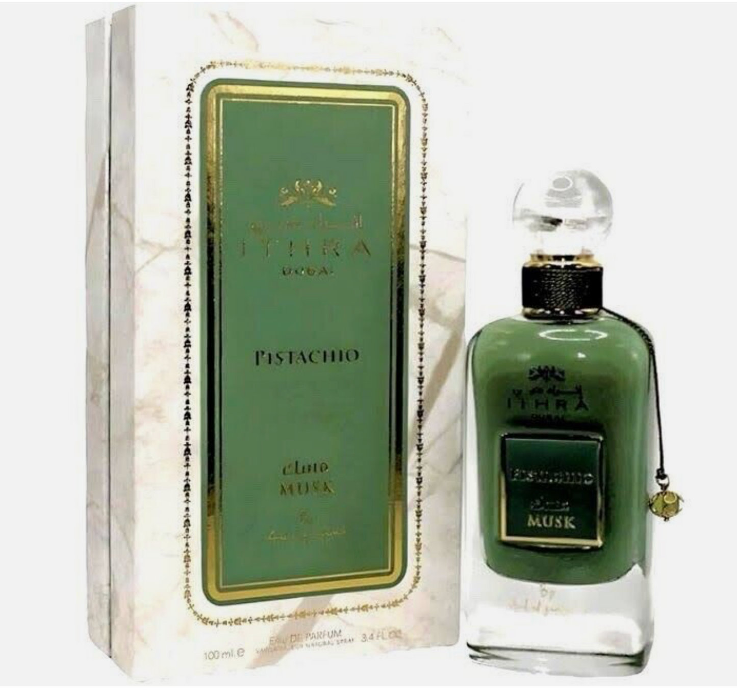 Ithra Dubai PISTACHIO Musk EDP Perfume By Ard Al Zaafaran 100 ML