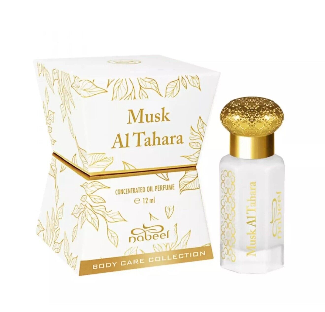 Musk Al Tahara Nabeel 12mL Pure Clean Scent Concentrated Oil Perfume