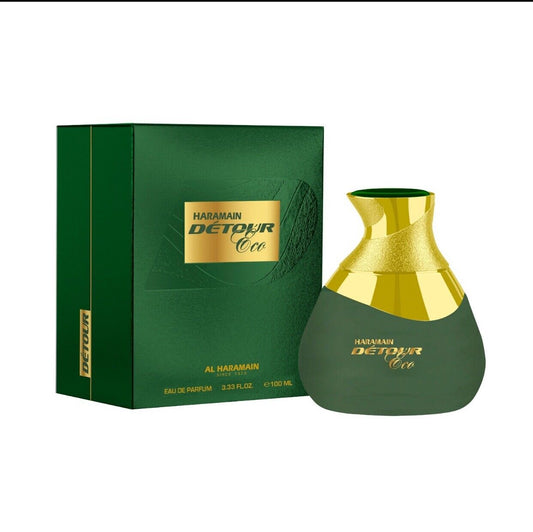Detour Eco EDP Perfume By Al Haramain 100 ML-Rich Niche Haltane Fragrance