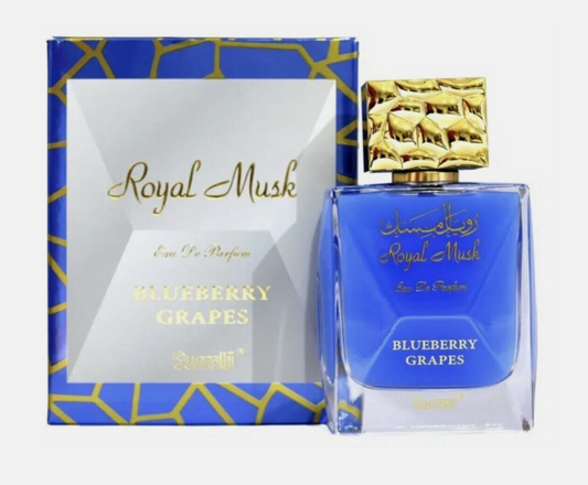 Royal Musk Blueberry Grapes EDP Perfume By Surrati 30ML -Super Rich Fragrance