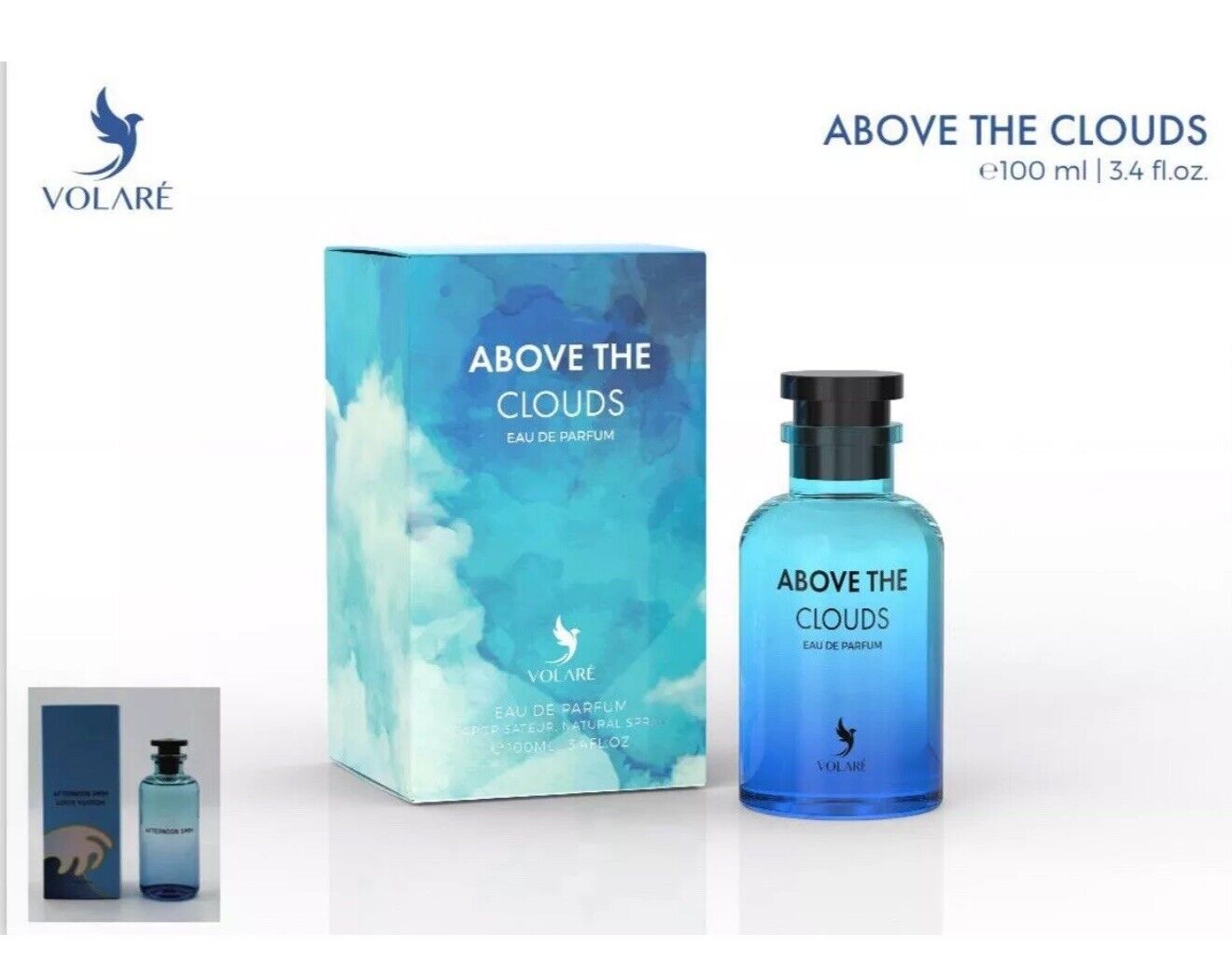 Above The Clouds EDP Perfume By Volare 100 ML-Afternoon Swim Fragrance