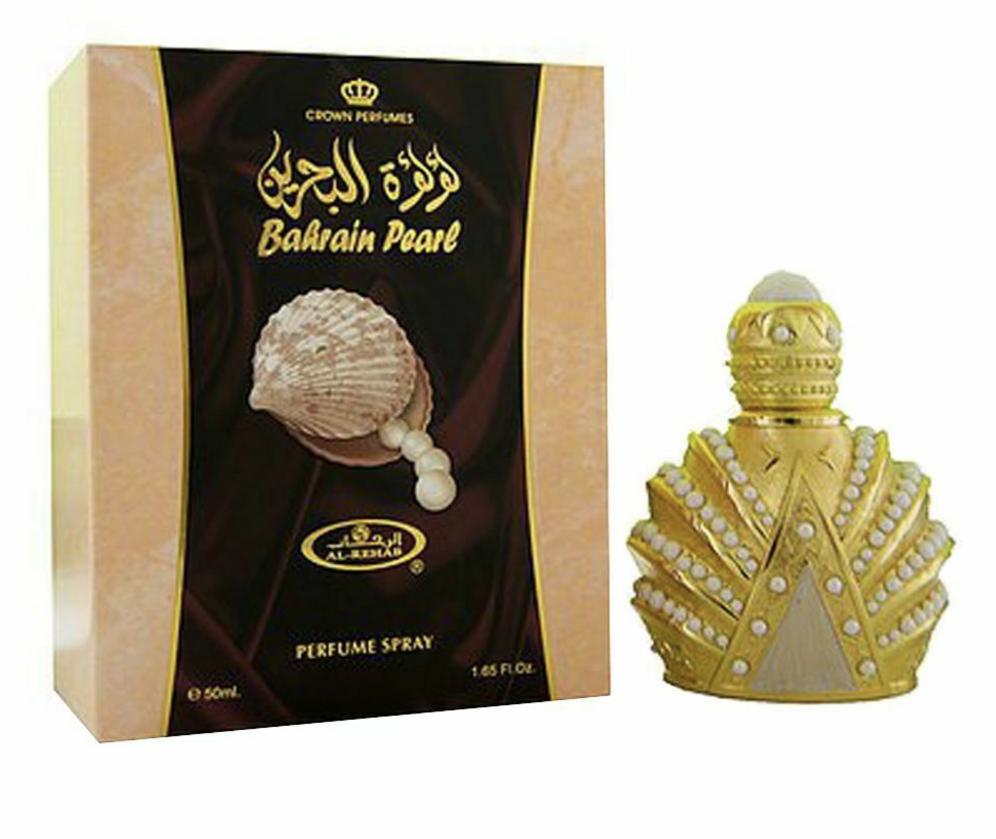 BAHRAIN PEARL 50ML EDP PERFUME SPRAY BY AL REHAB