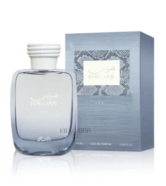 Hawas Ice EDP Perfume By Rasasi 100 MLHot New Release Flanker 2023