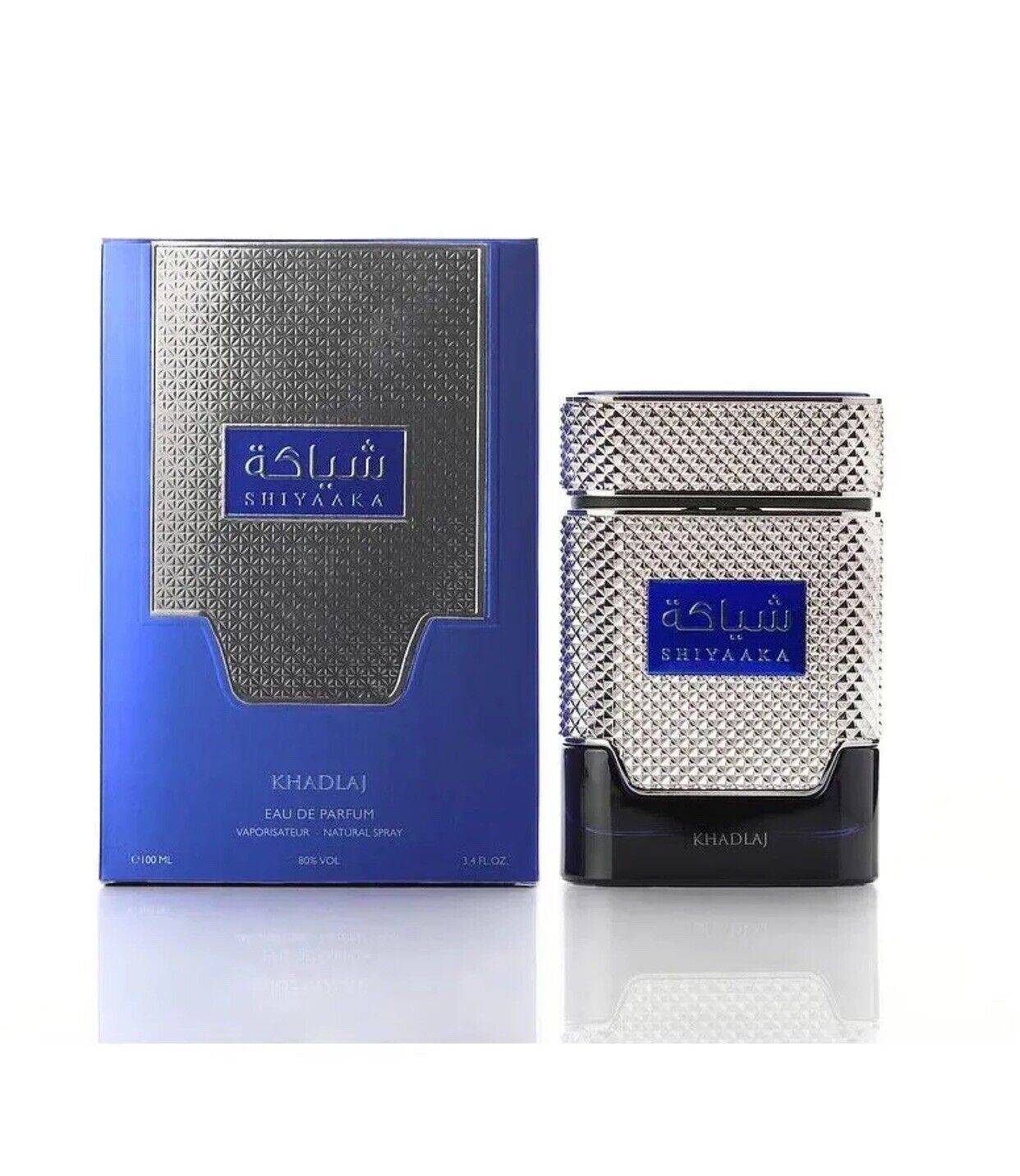 Khadlaj Shiyaaka Blue For Men. 3.4oz.EDP. by Khadlaj