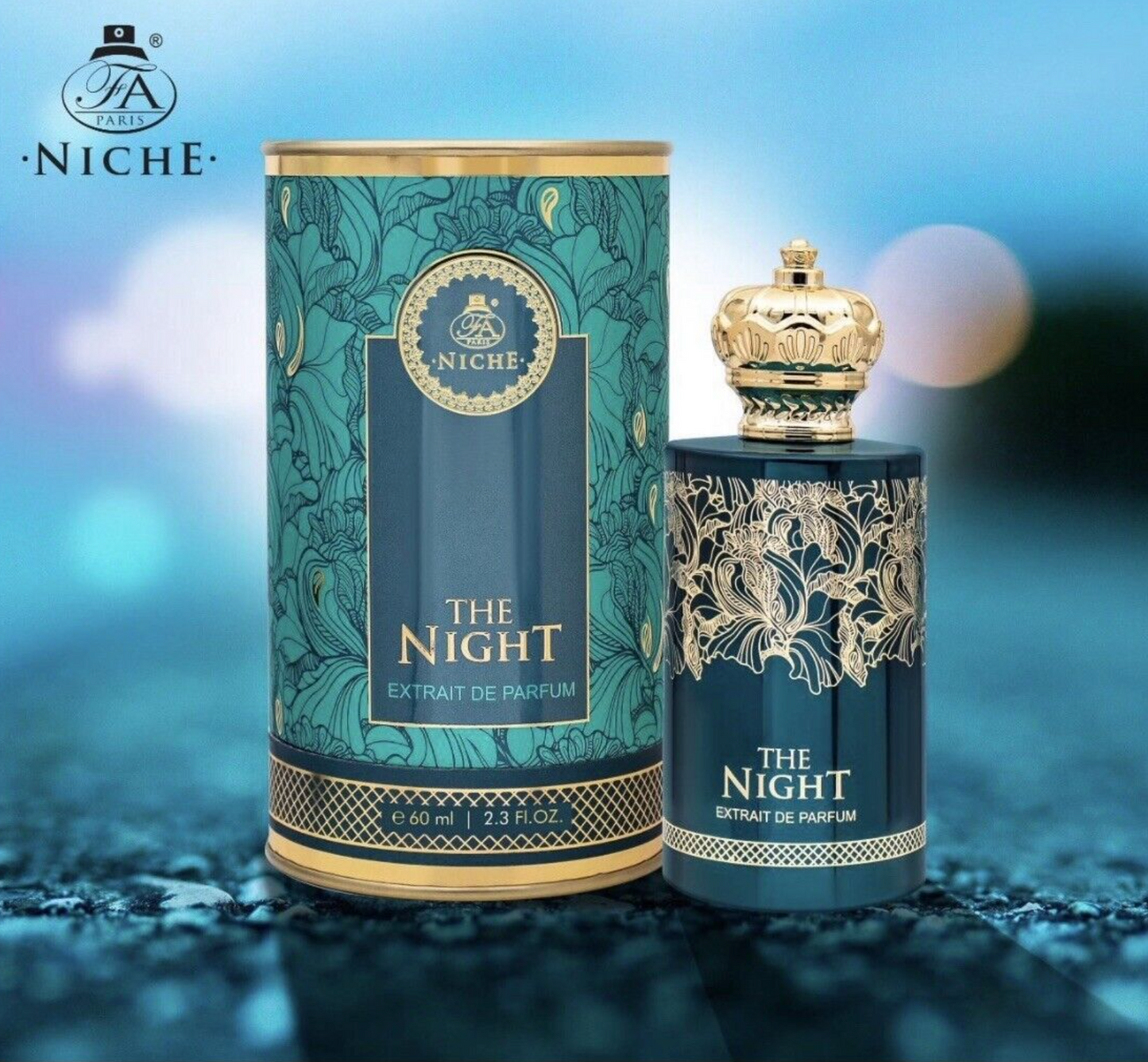 The Night Extrait Perfume By Fragrance World 60 ML - UAE VERSION - NEWEST RELEAS