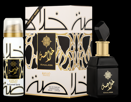Khulasa by La Muse 80ml Spray  with Deo - USA SELLER