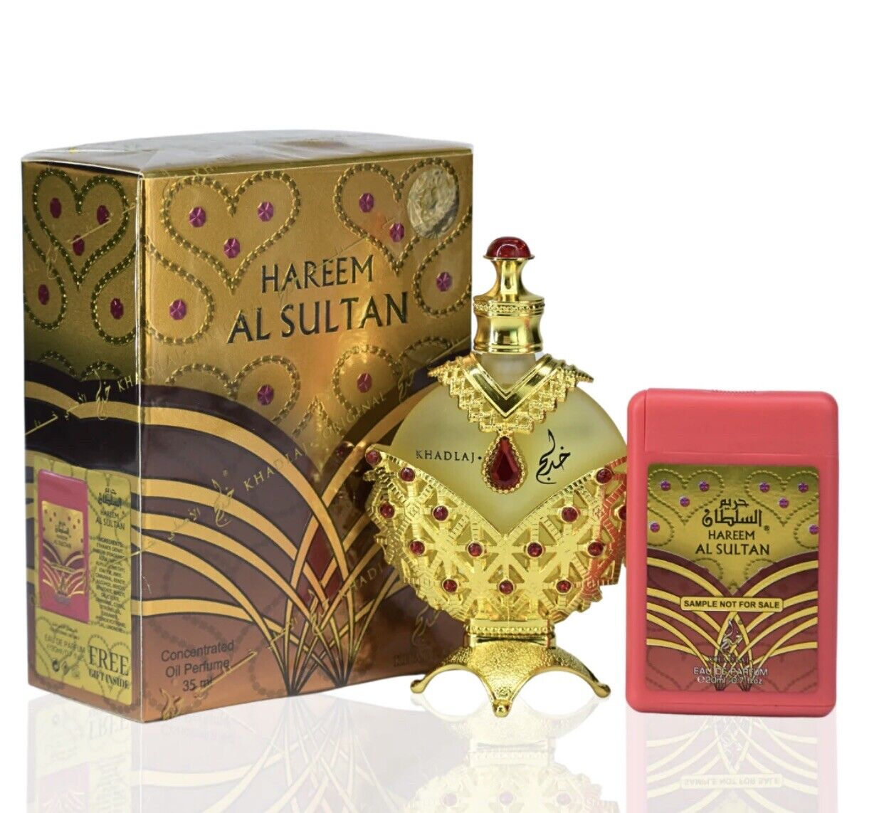 Hareem Al Sultan Gold Attar Concentrated Perfume Oil 35 ML By Khadlaj