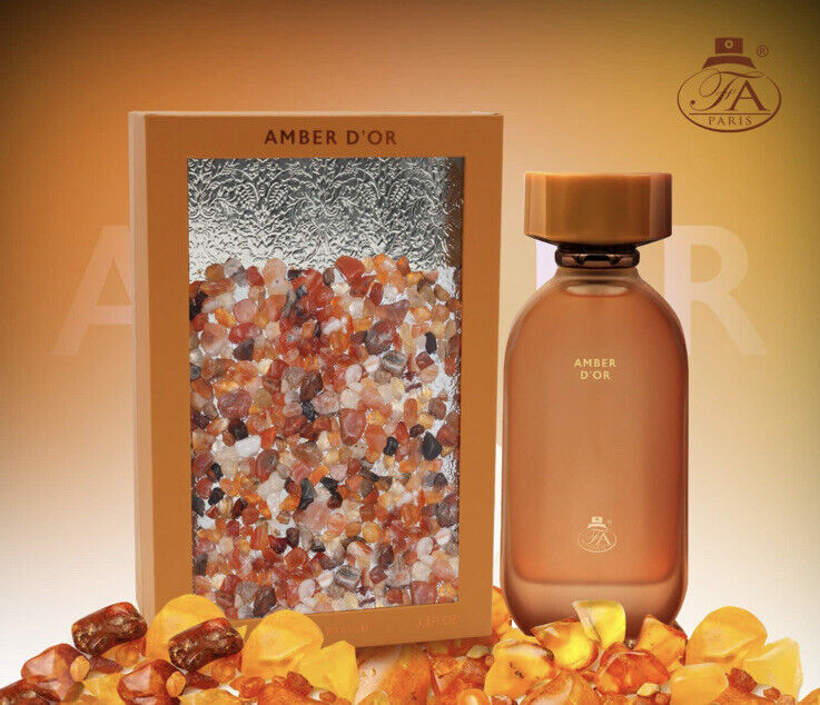 Amber D'OR EDP 100 Ml By Fragrance World - NEWEST RELEASE
