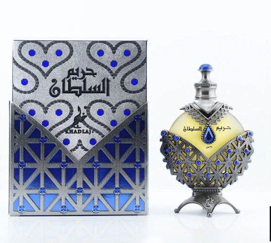 Hareem Al Sultan Blue Oil CPO-35ML BY KHADLAJ - Newest Release