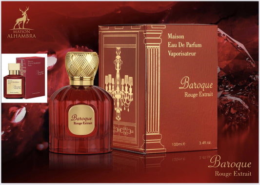 Baroque Rouge Extrait Perfume By Maison Alhambra 100 ML