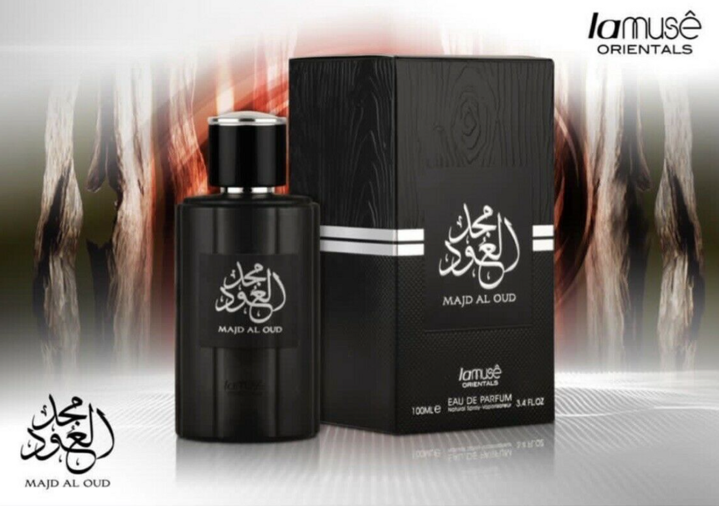 Majd Al Oud EDP Perfume By Lamuse Lattafa 100 ML - US SELLER