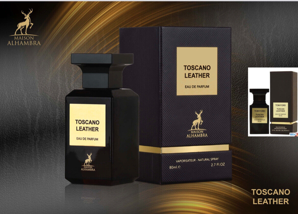 Toscano Leather 80 ml EDP by Maison Alhambra - USA SELLER