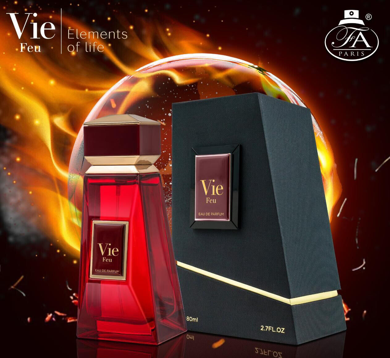 Vie Feu Edp 80 ML By Fragrance World - NEWEST RELEASE