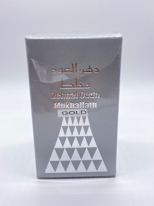 Dehnal Oudh Mukhallath GOLD  30ML Al Halal Perfumes -