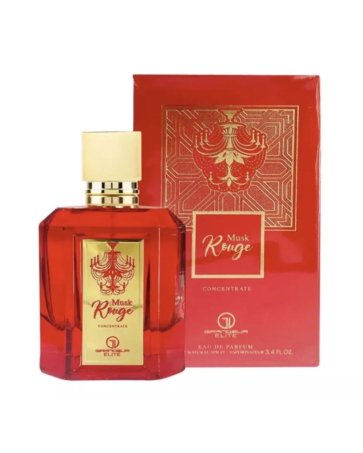 Musk Rouge Concentrate EDP Perfume By Grandeur 100 MLRich Niche Fragrance