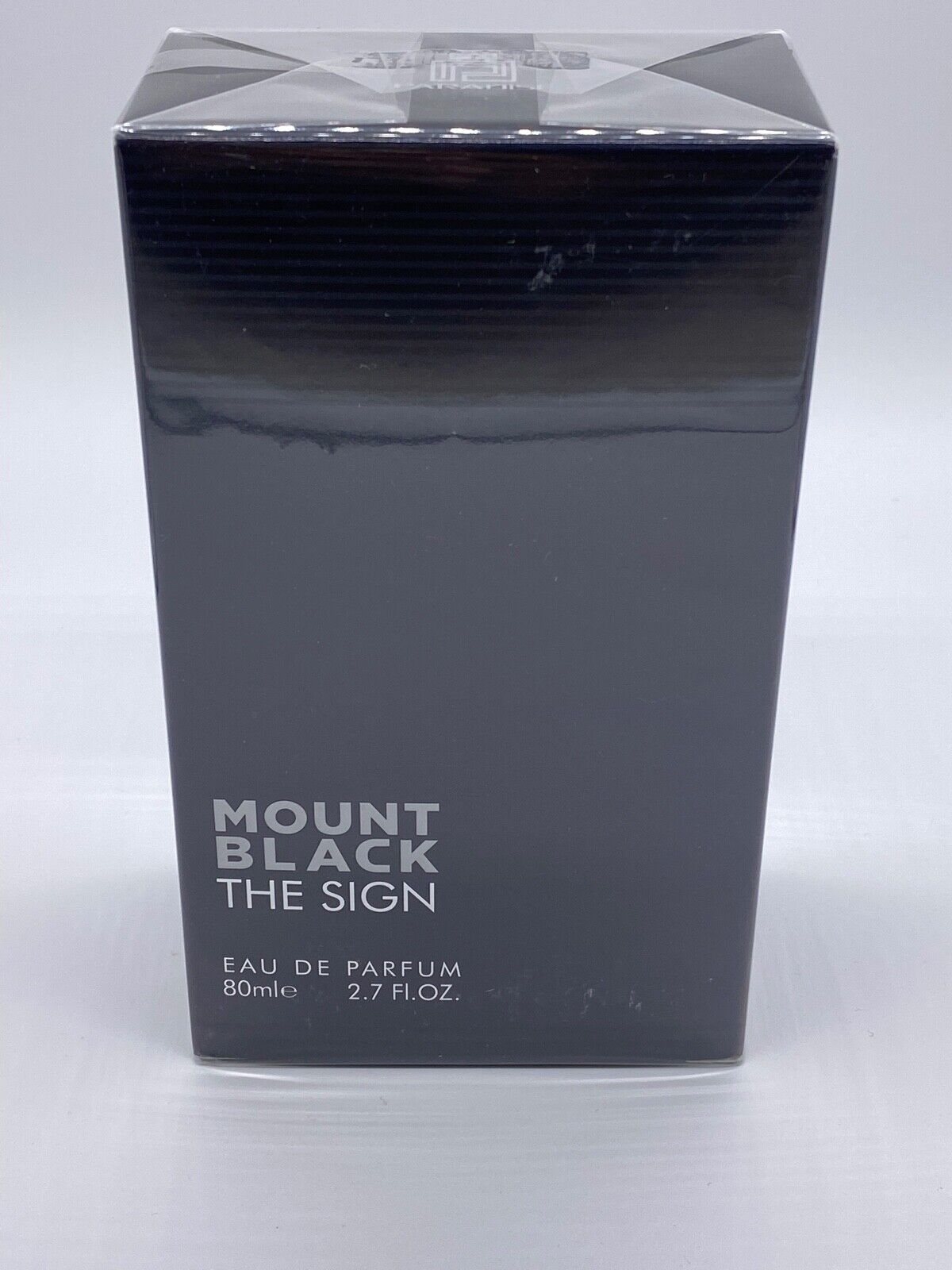 MOUNT BLACK THE SIGN EDP 80 ML BY FRAGRANCE WORLD