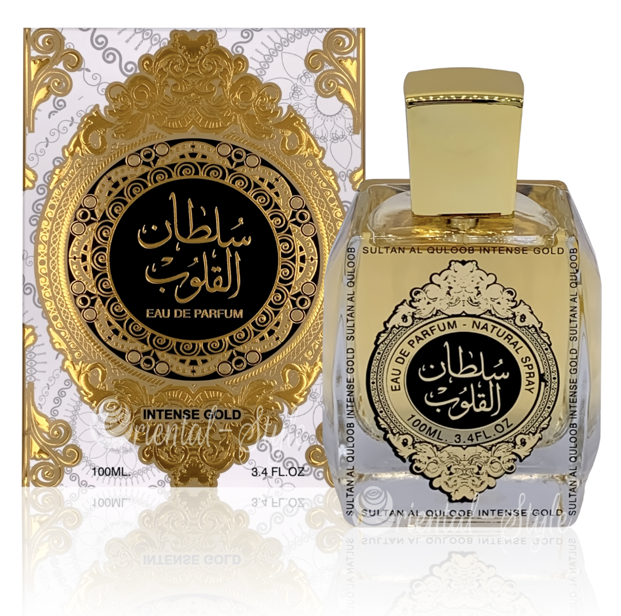 Sultan Al Quloob Gold Edition Perfume By Ard Al Zaafaran 100 ML - USA SELLER