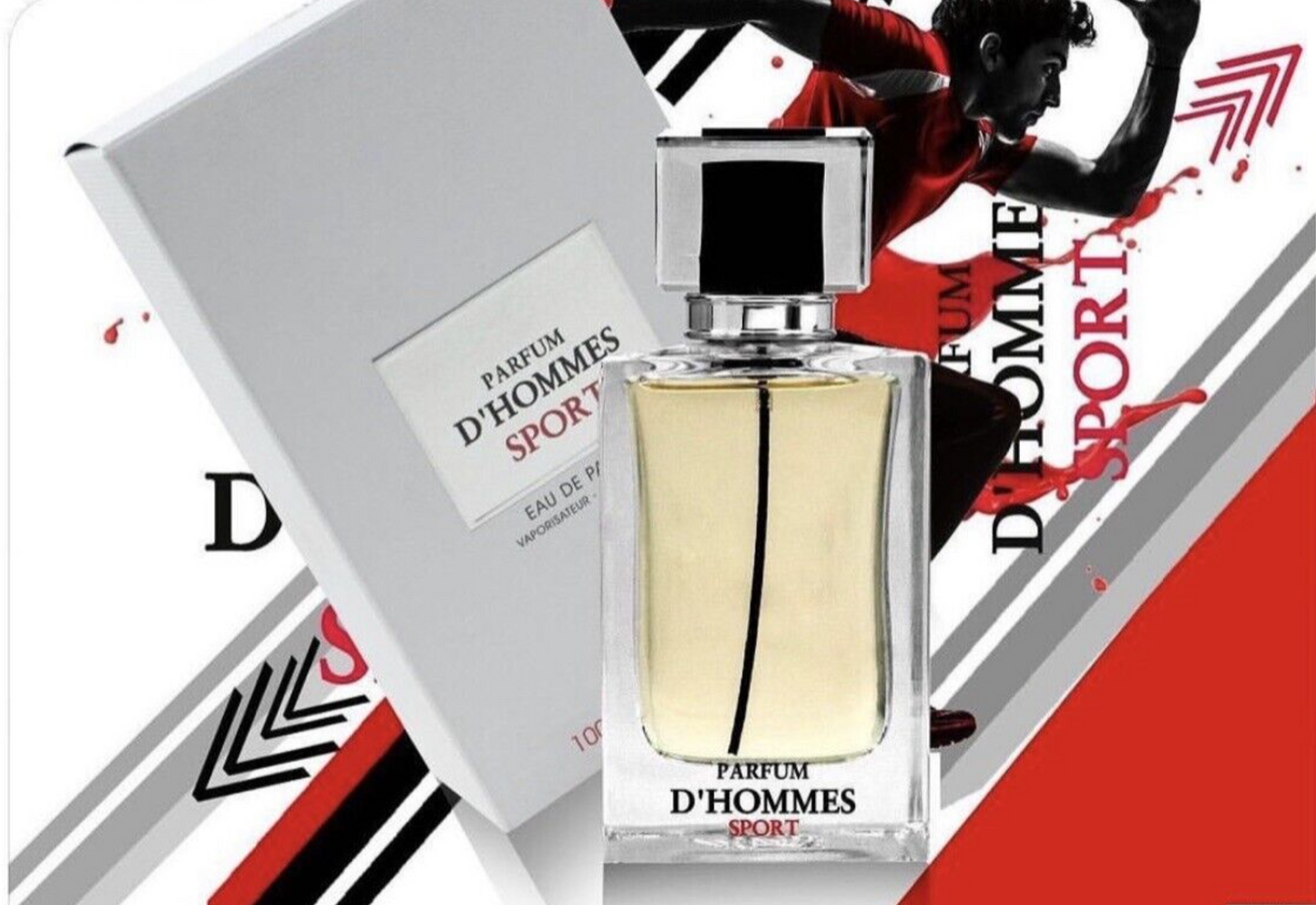 D’Hommes Sport EDP Perfume By Fragrance World 100 ML -US SELLER