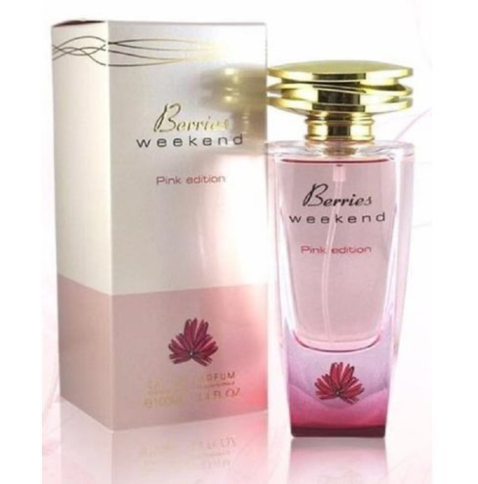 Berries Weekend Pink With DEO EDP Perfume By Fragrance World 100 ML - US SELLER