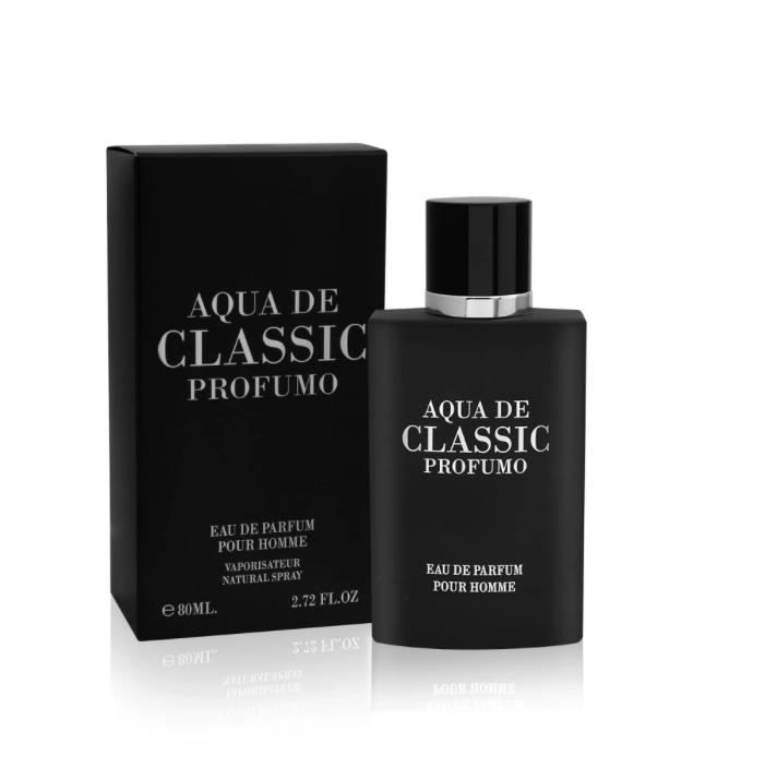 Aqua De Classic Profumo by Fragrance World 80 ML- US SELLER