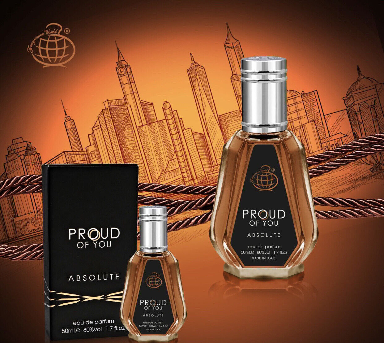 Proud Of You Absolute EDP Perfume By Fragrance World 50 ML