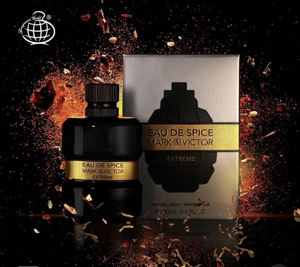 Eau De Spice Extreme EDP Perfume By Frag World 100 ML - US SELLER