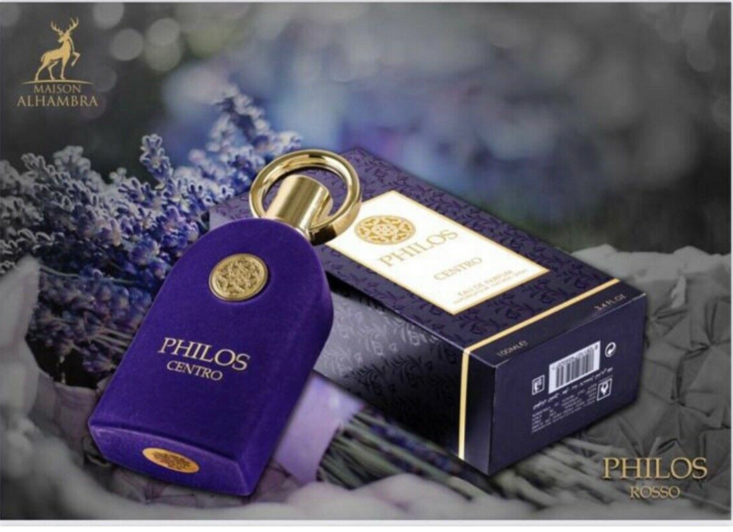 Philos Centro EDP Perfume By Alhambra Lattafa 100ML