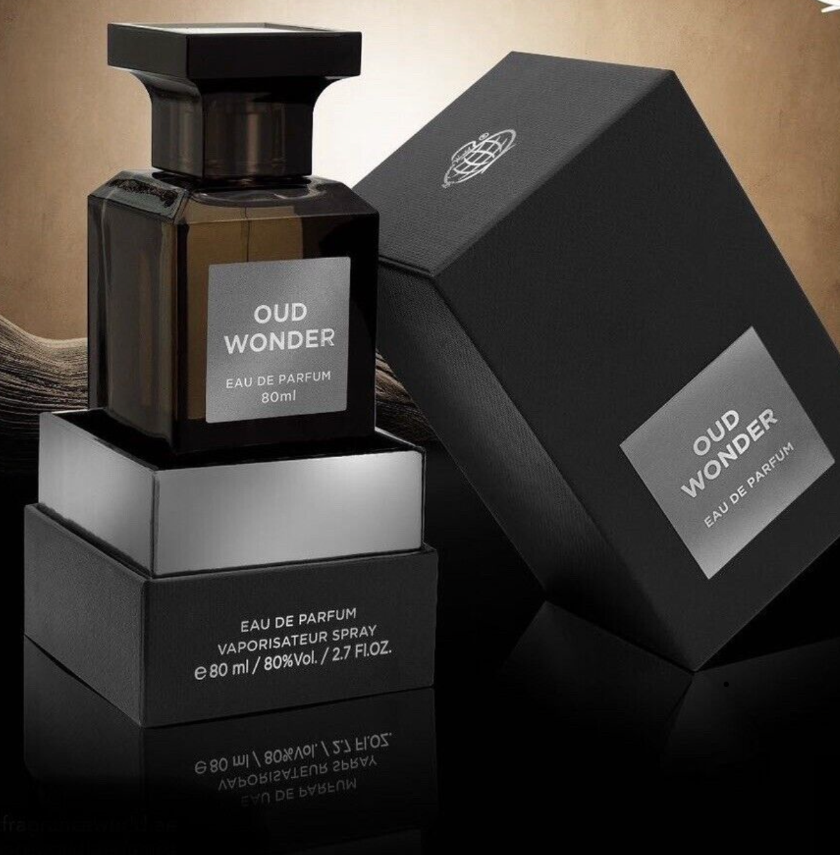 Oud Wonder Eau De Parfum by Fragrance World 80ml