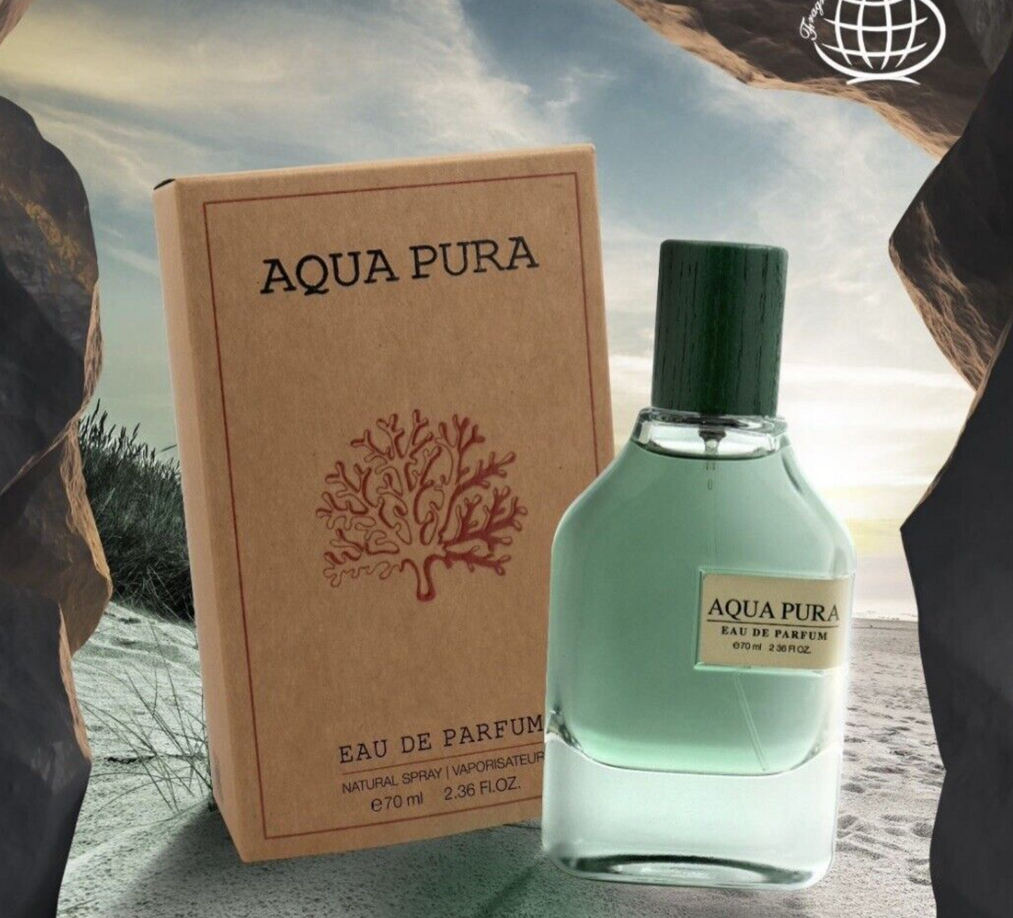 Aqua Pura EDP Perfume By Fragrance World 70 ML - US SELLER