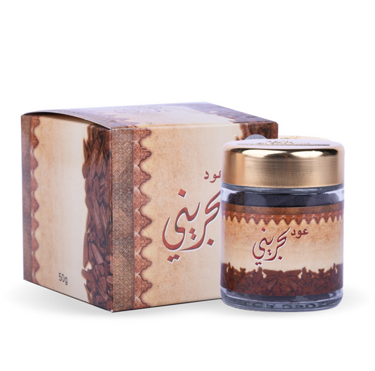 Oud  Incense Oud Bahraini by Banafa For Oud  50g - FREE SHIPPING