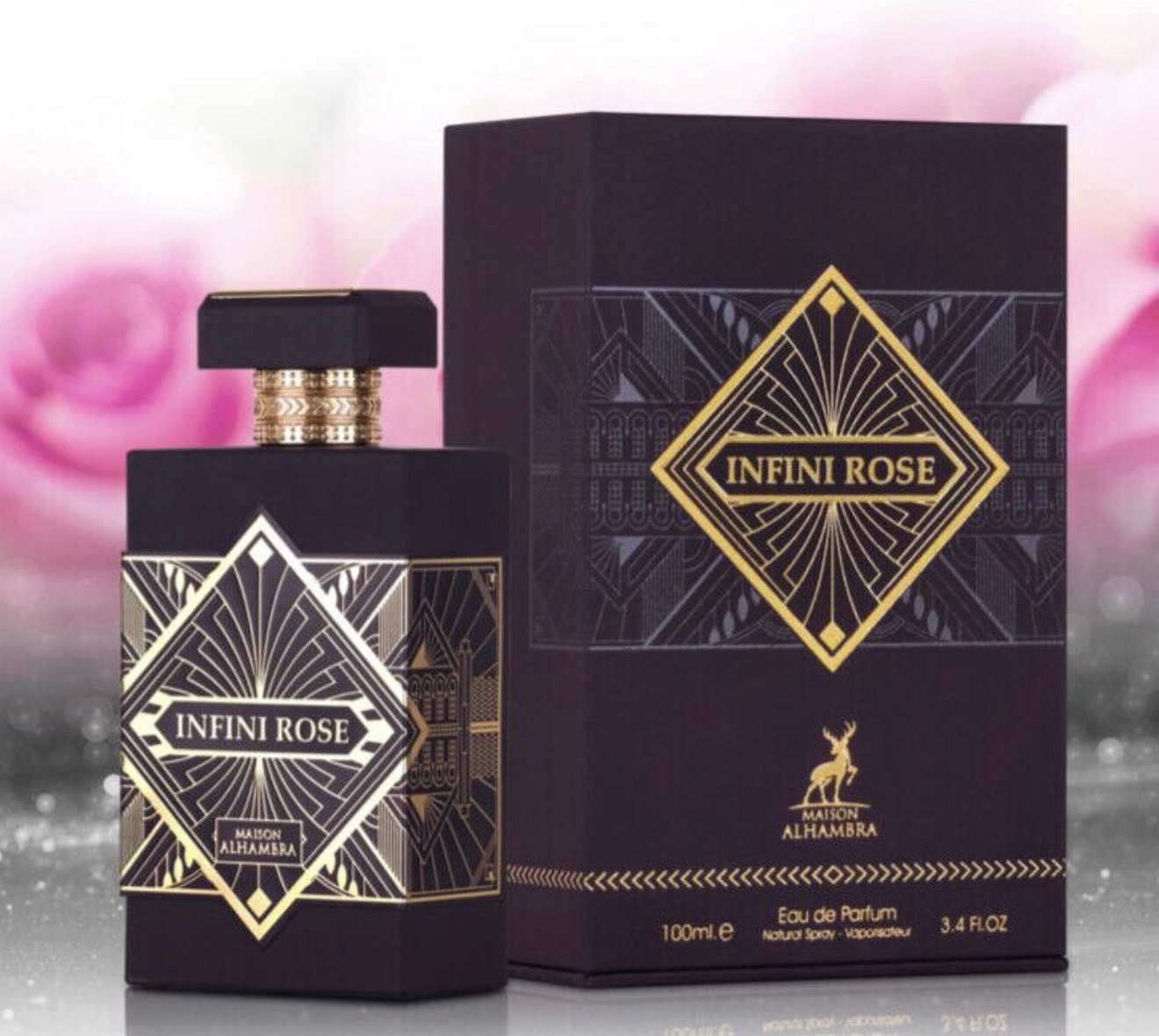 Infini Rose EDP Perfume By Maison Alhambra 100 ML - US SELLER