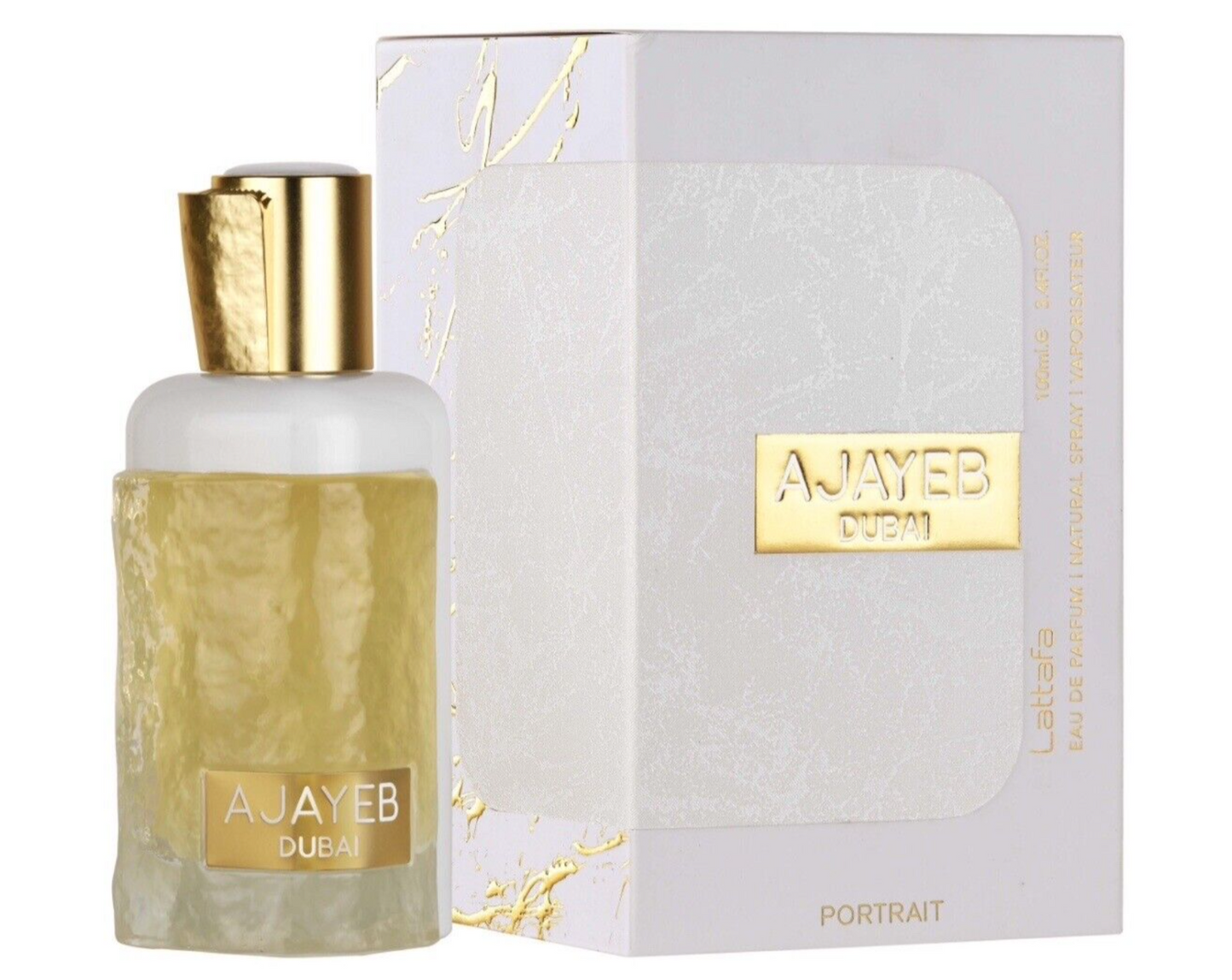 Ajayeb Dubai Gold Portrait EDP By Lattafa Perfumes 100 ML- Newest Release