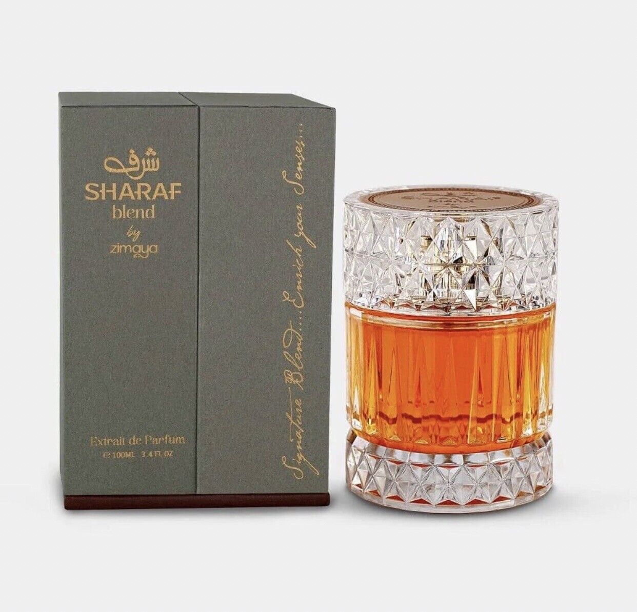 Sharaf Blend Edp Perfume By Zimaya Afnan  3.4  oz
