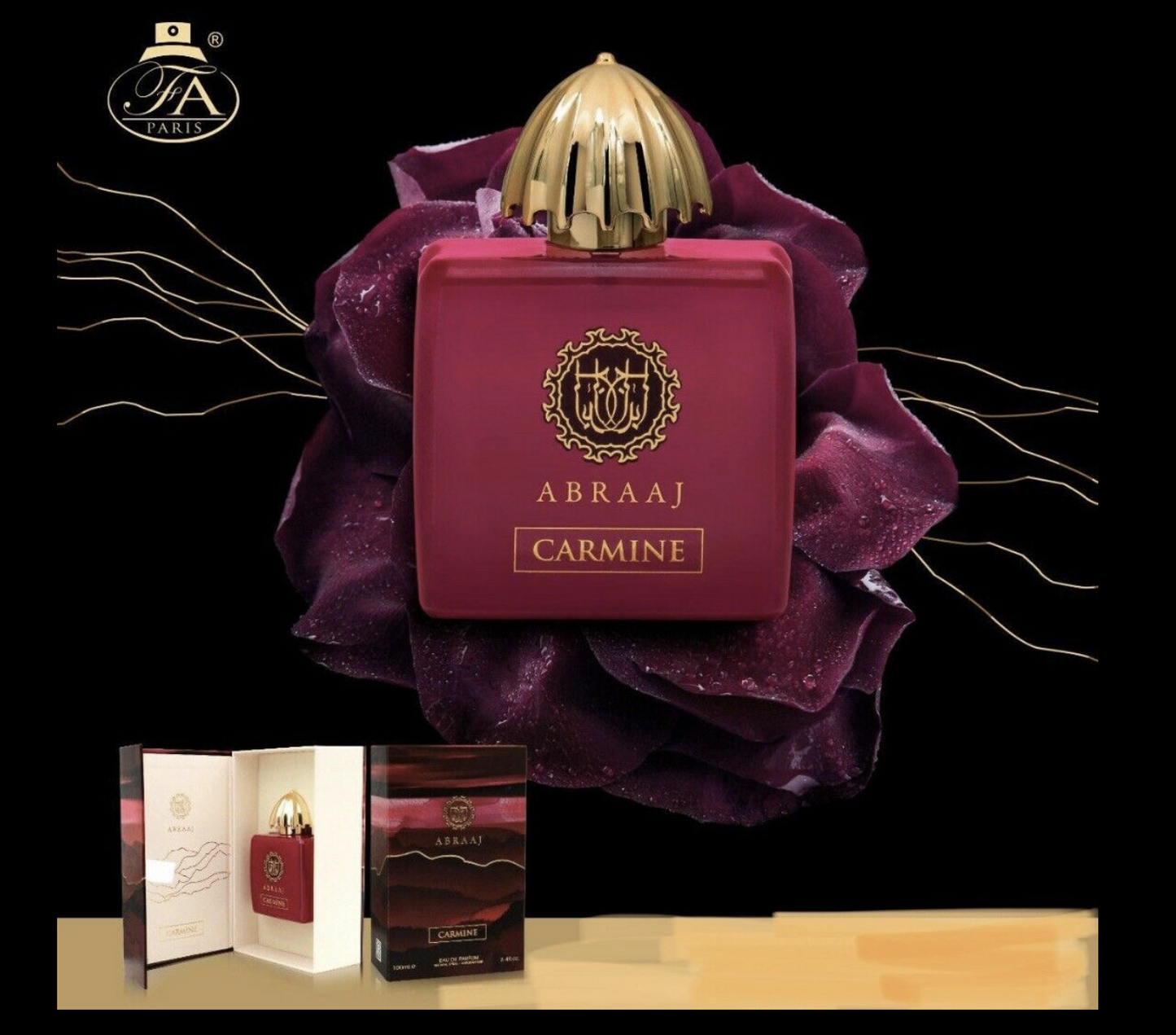 Abraaj Carmine EDP Perfume By Fragrance World 100ML TOP USA SELLER