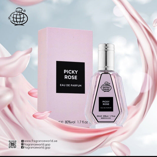 Picky Rose EDP Perfum By Fragrance World 50 ML