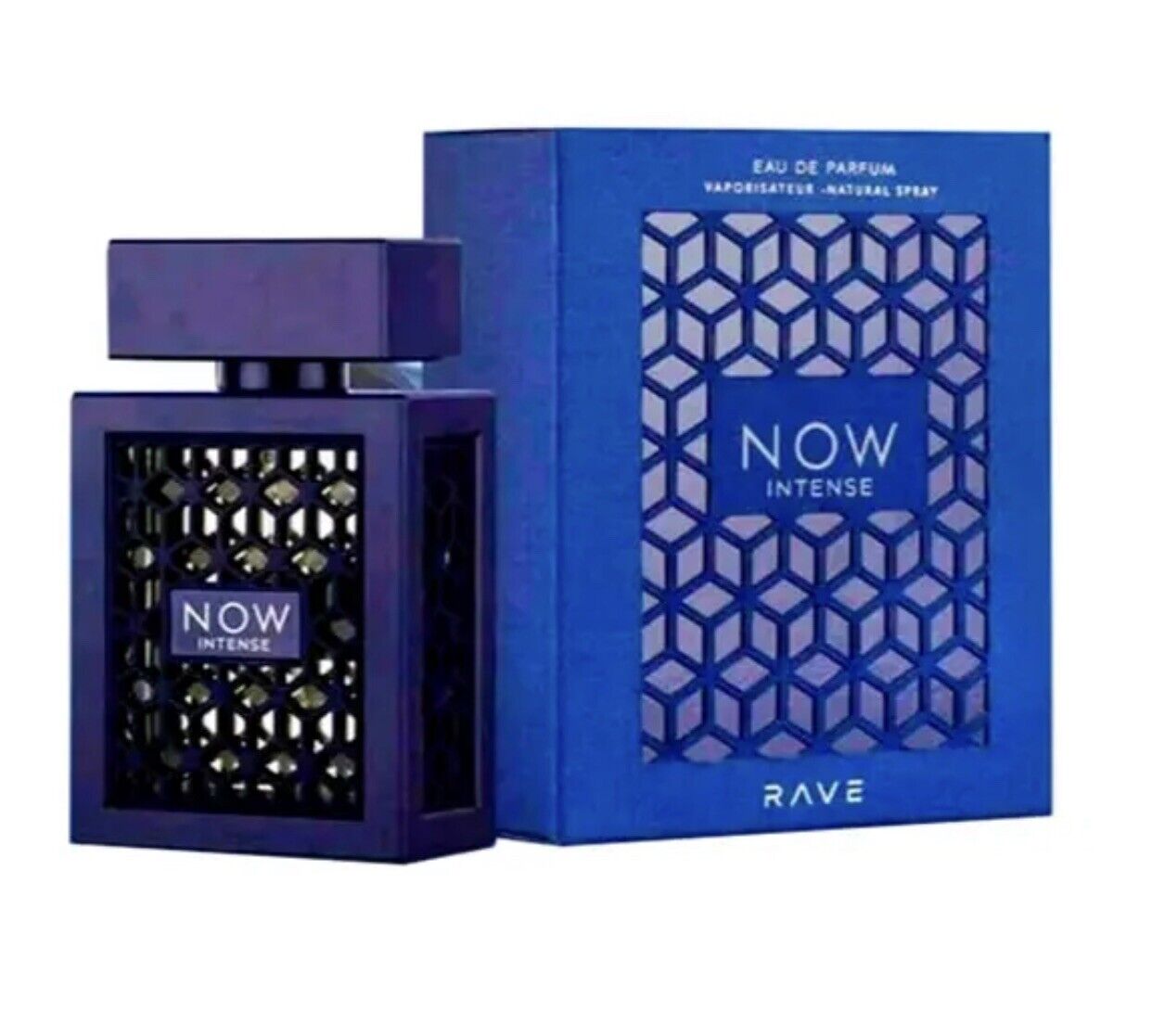 Now Intense  Eau De Parfum  BY RAVE  Lattafa - 3.4 fl oz 100ml - US SELLER