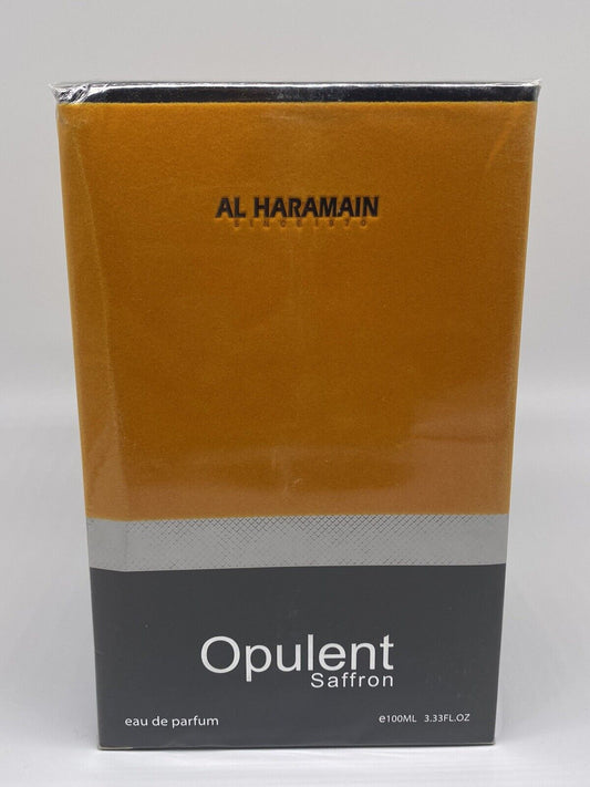 Opulent Saffron by Al Haramain, 3.4 oz EDP Spray for Unisex- USA SELLER