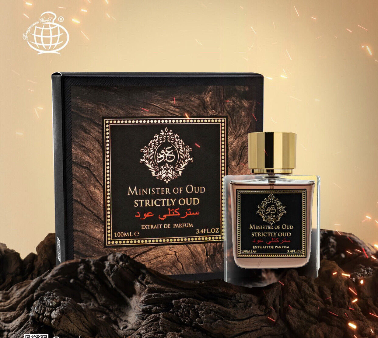 Minister of Oud Strictly Oud extrait de perfume 100 Ml By Fragrance World