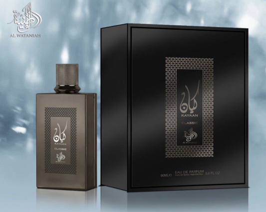 Kayaan Classic Black EDP Perfume By Al Wataniah Elite Lattafa 100 ML - US SELLER