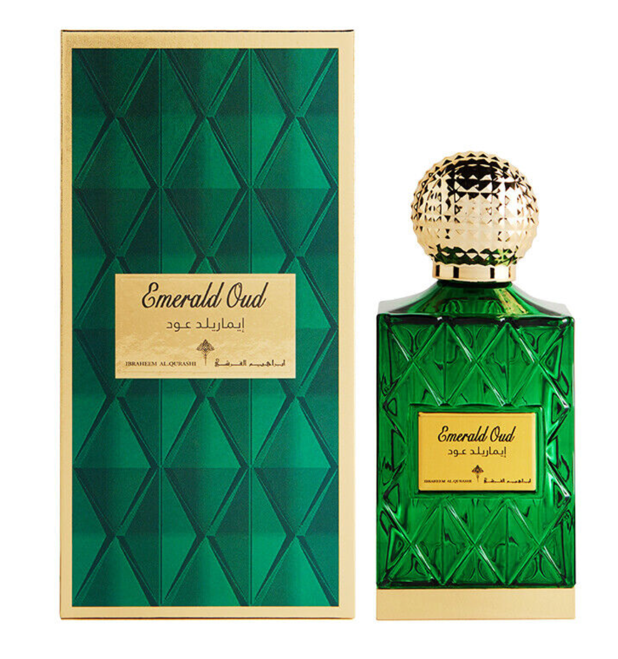 Emerald Oud by Ibraheem Al Qurashi 75ml Spray - Free Shipping - US SELLER