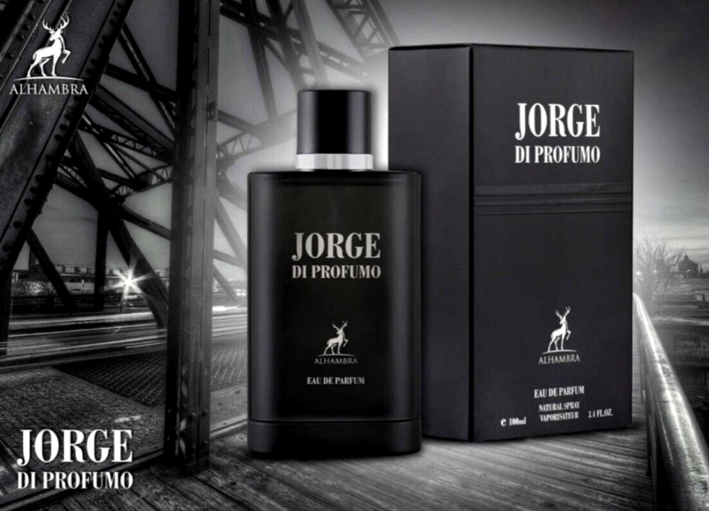 Jorge Di Profumo EDP Perfume By Alhambra Lattafa 100ML - US SELLER